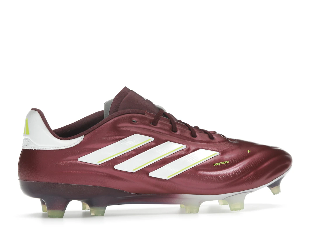 adidas Copa Pure II Elite FG Shadow Red Cloud White Team Solar Yellow