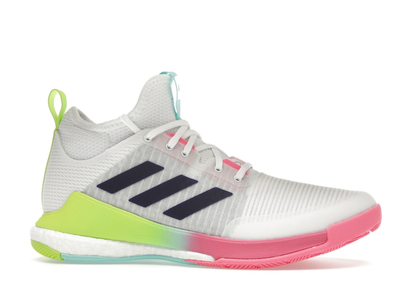 adidas Crazyflight Mid White Purple Aqua (Women's)