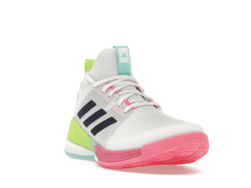 adidas Crazyflight Mid White Purple Aqua (Women's)