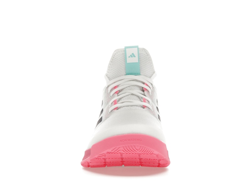 adidas Crazyflight Mid White Purple Aqua (Women's)