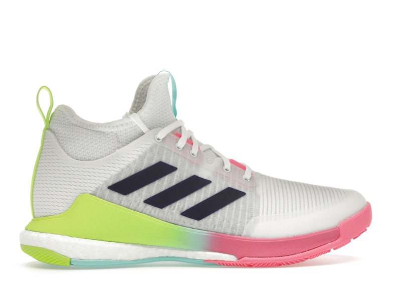 adidas Crazyflight Mid White Purple Aqua (Women's)