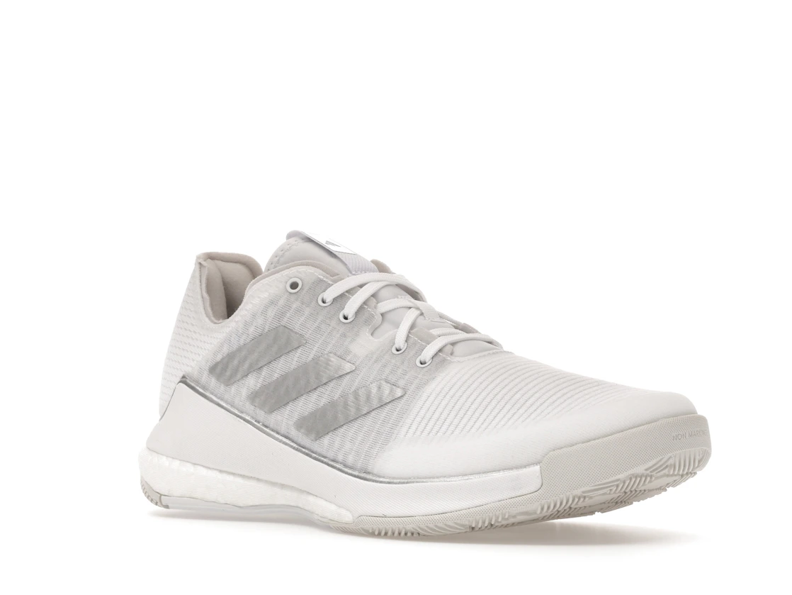 adidas Crazyflight Volleyball Cloud White Silver Metallic Grey One (Women's)