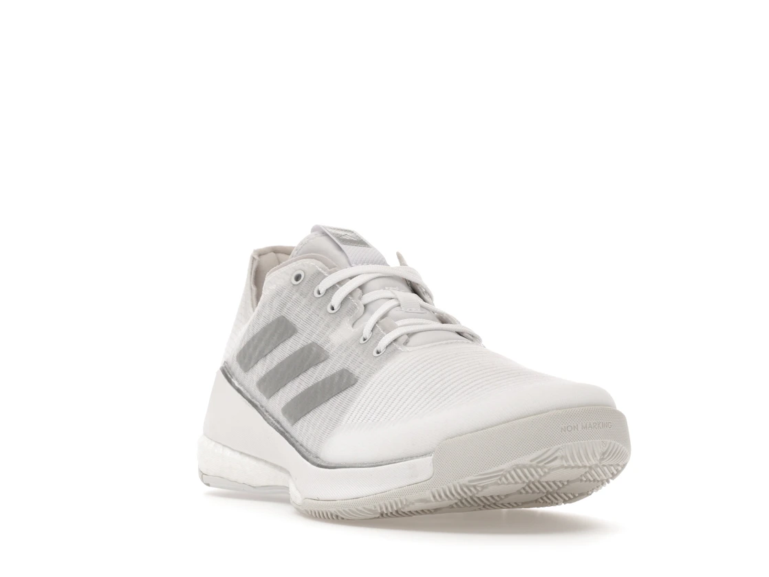 adidas Crazyflight Volleyball Cloud White Silver Metallic Grey One (Women's)