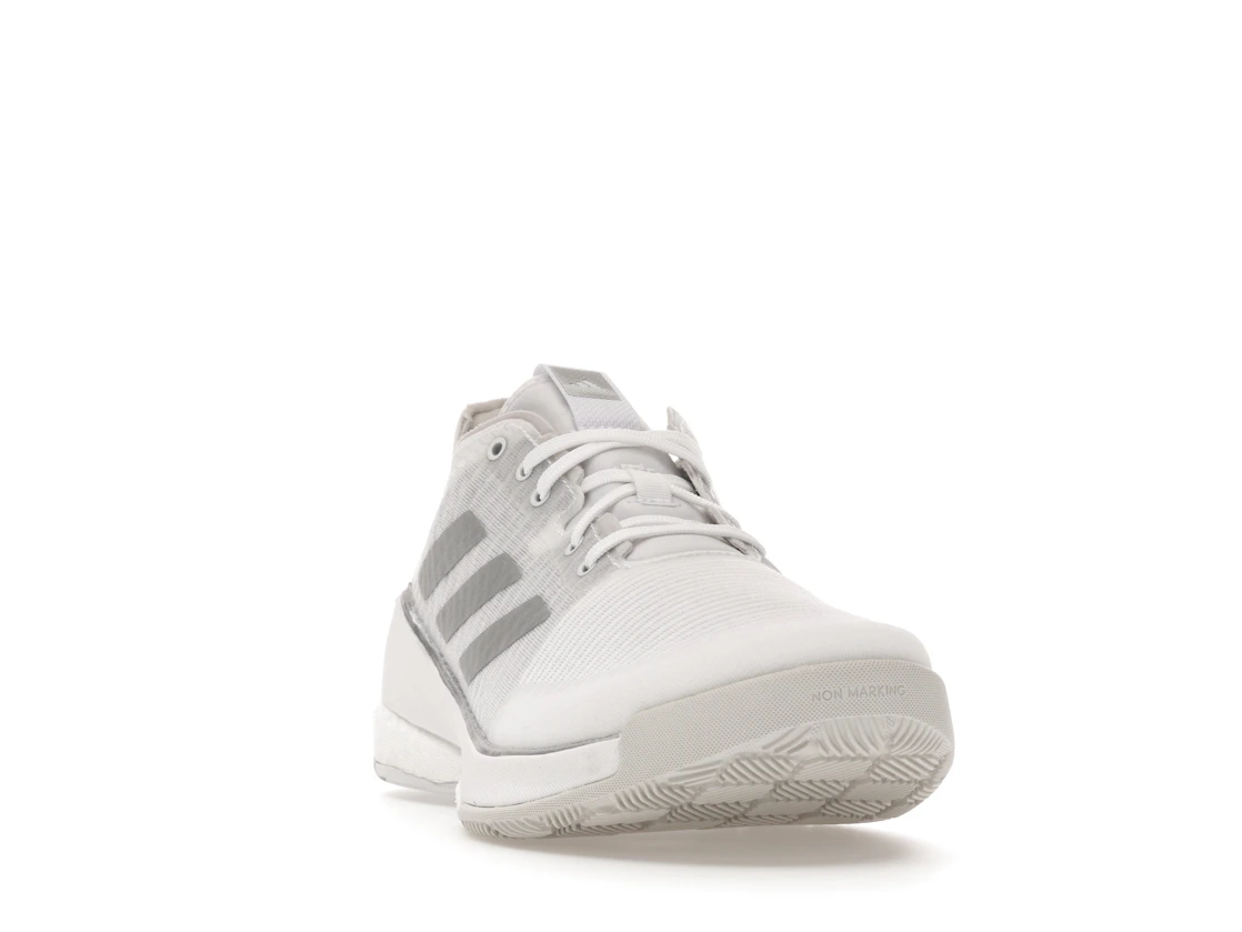 adidas Crazyflight Volleyball Cloud White Silver Metallic Grey One (Women's)