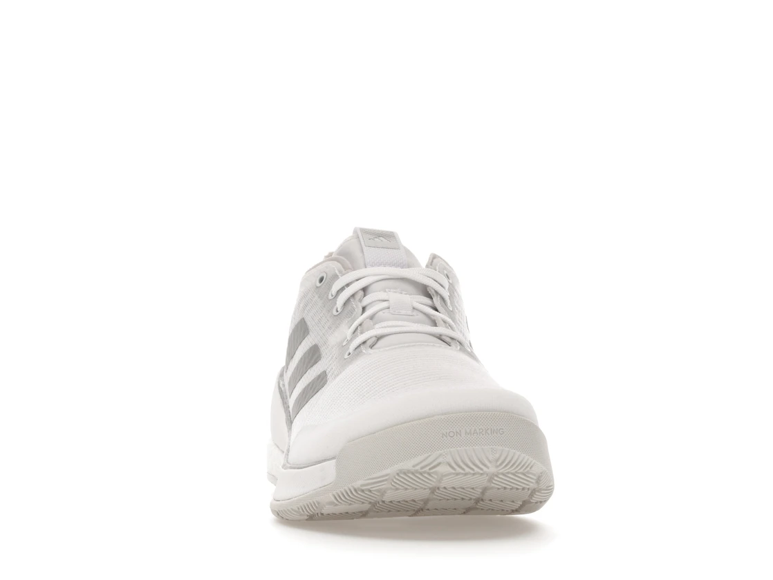 adidas Crazyflight Volleyball Cloud White Silver Metallic Grey One (Women's)