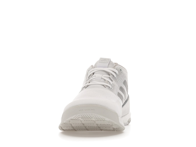 adidas Crazyflight Volleyball Cloud White Silver Metallic Grey One (Women's)