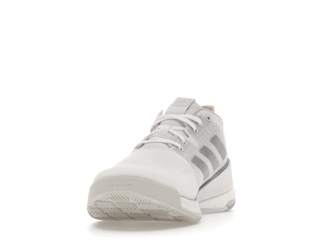 adidas Crazyflight Volleyball Cloud White Silver Metallic Grey One (Women's)