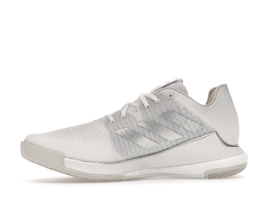 adidas Crazyflight Volleyball Cloud White Silver Metallic Grey One (Women's)