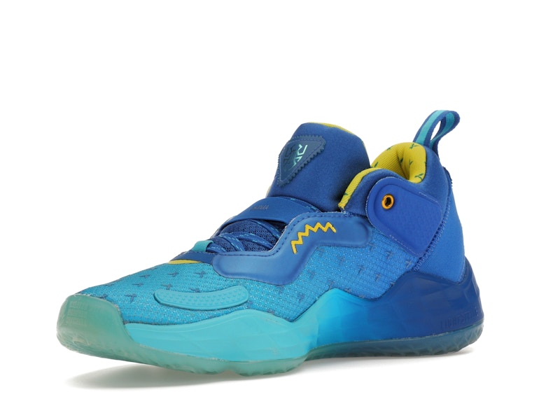 adidas D.O.N. Issue #3 Ninja Time In Blue - 360° view 15