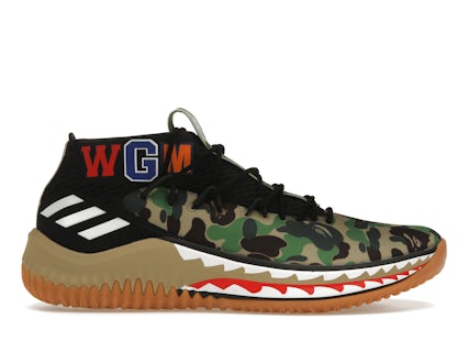 adidas Dame A Bathing Ape Camo Men's AP9974 US