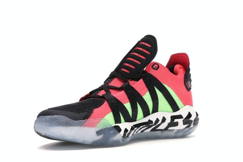 adidas Dame 6 Black Red