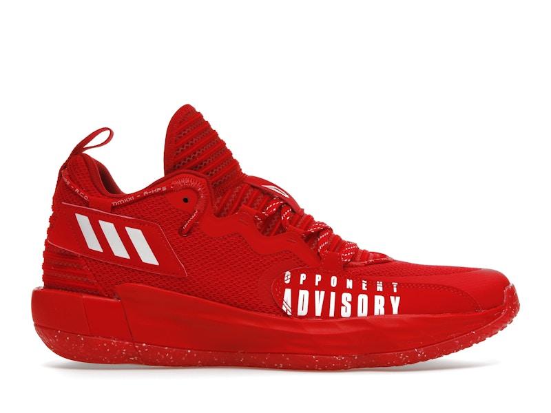 adidas Dame 7 EXTPLY Opponent Advisory Red Men s H68989 US