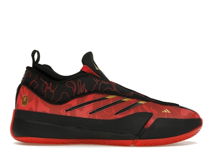adidas Dame Bape Black Red Men's IH0786 US1
