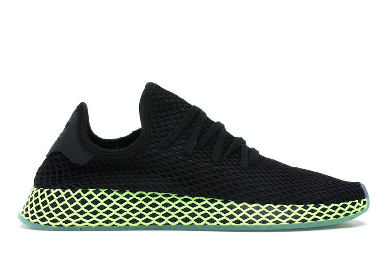 Adidas deerupt black and green outlet