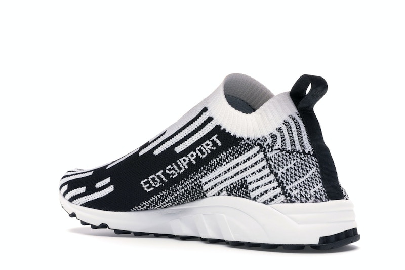 eqt support sock cloud white core black