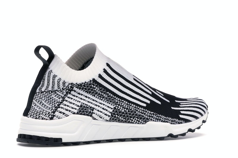 eqt support sock cloud white core black