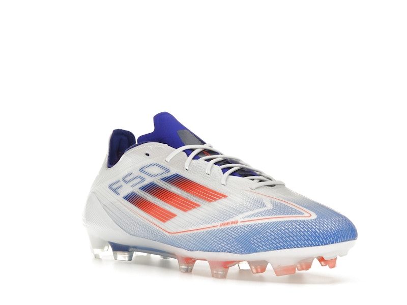 adidas F50 Elite FG Cloud White Solar Red Lucid Blue