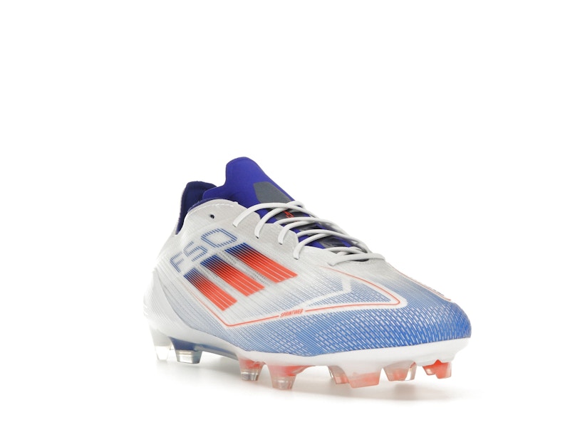 adidas F50 Elite FG Cloud White Solar Red Lucid Blue