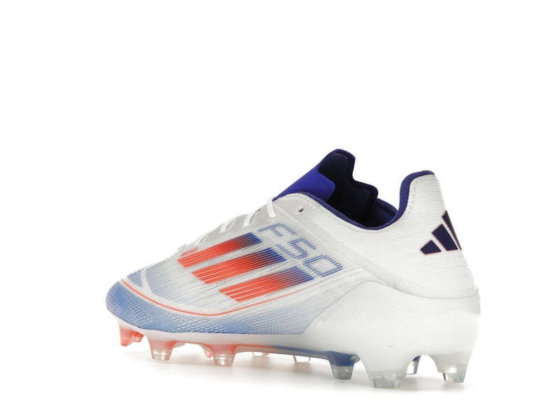 adidas F50 Elite FG Cloud White Solar Red Lucid Blue
