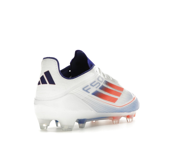 adidas F50 Elite FG Cloud White Solar Red Lucid Blue