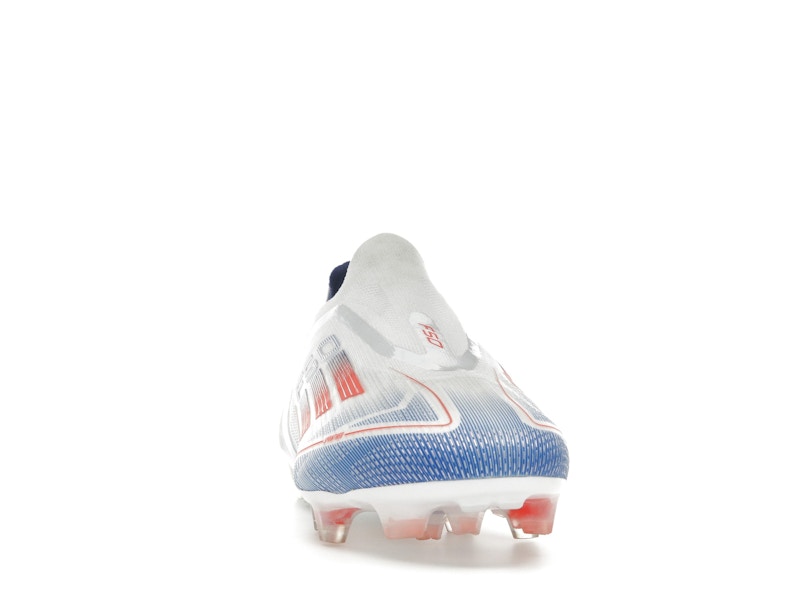 adidas F50 Elite Laceless FG Cloud White Solar Red Lucid Blue