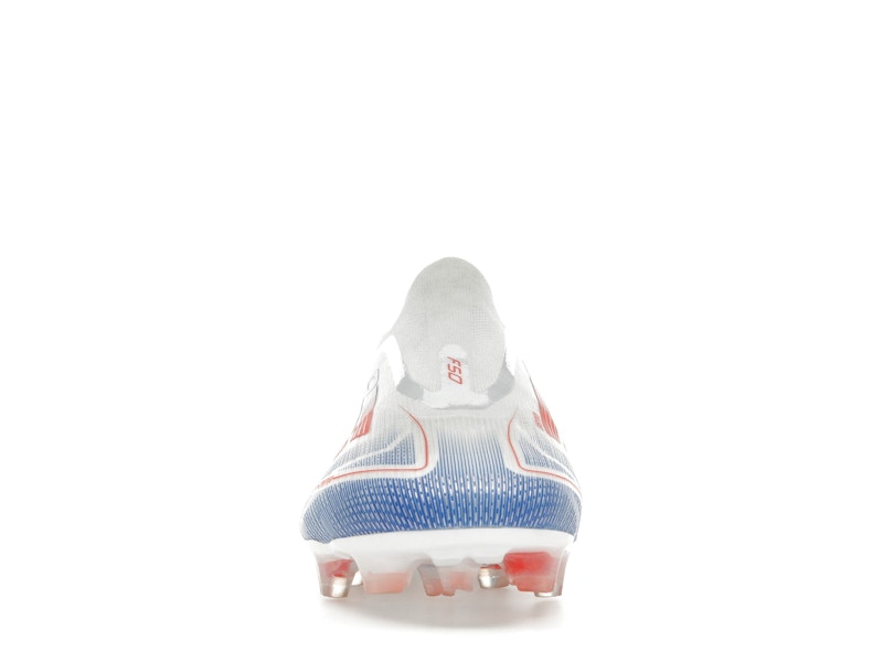 adidas F50 Elite Laceless FG Cloud White Solar Red Lucid Blue