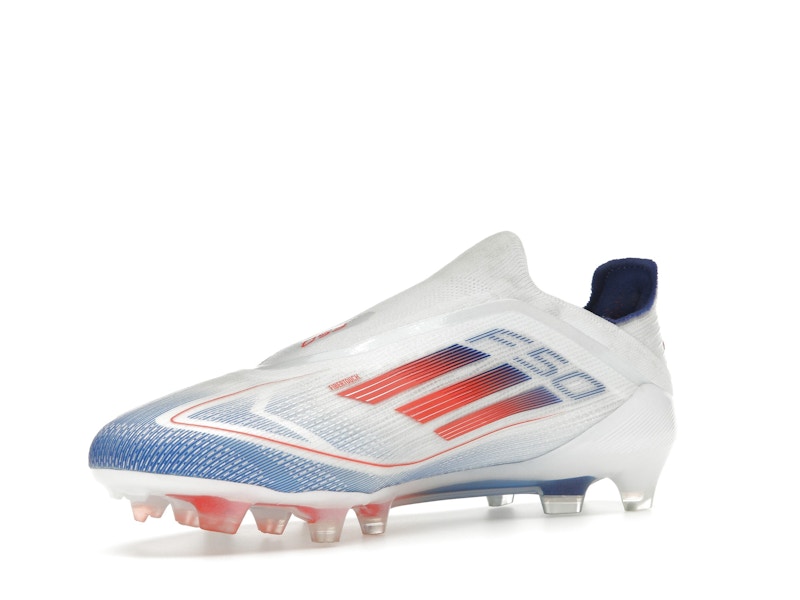 adidas F50 Elite Laceless FG Cloud White Solar Red Lucid Blue