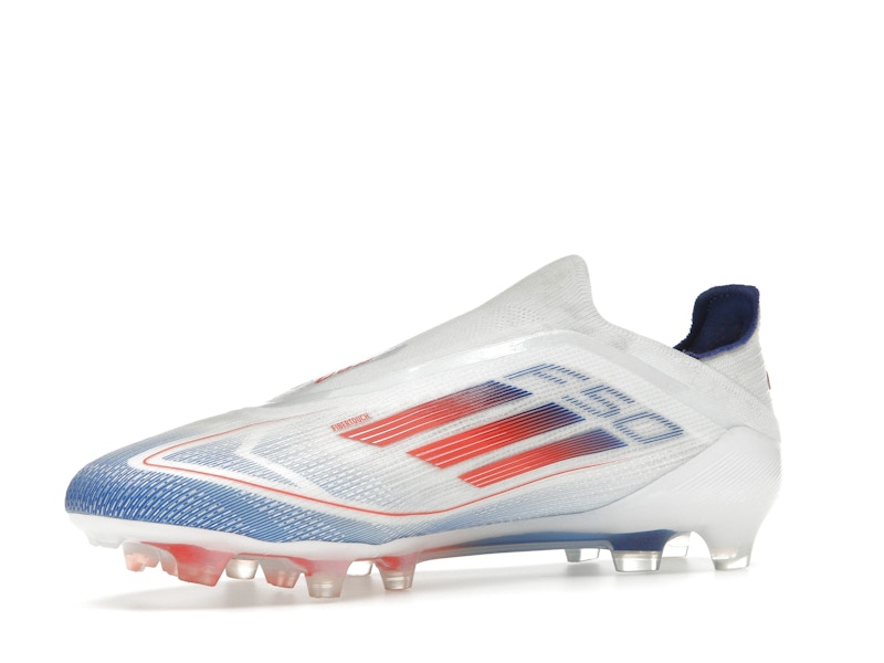 adidas F50 Elite Laceless FG Cloud White Solar Red Lucid Blue