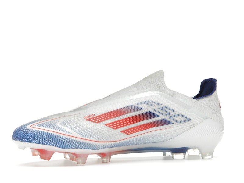 adidas F50 Elite Laceless FG Cloud White Solar Red Lucid Blue