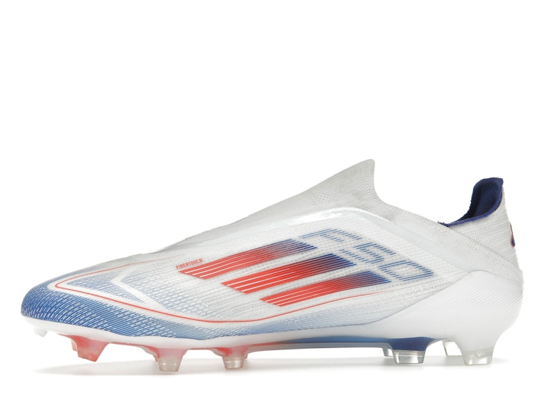 adidas F50 Elite Laceless FG Cloud White Solar Red Lucid Blue
