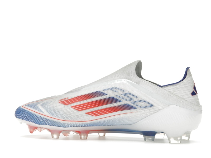 adidas F50 Elite Laceless FG Cloud White Solar Red Lucid Blue