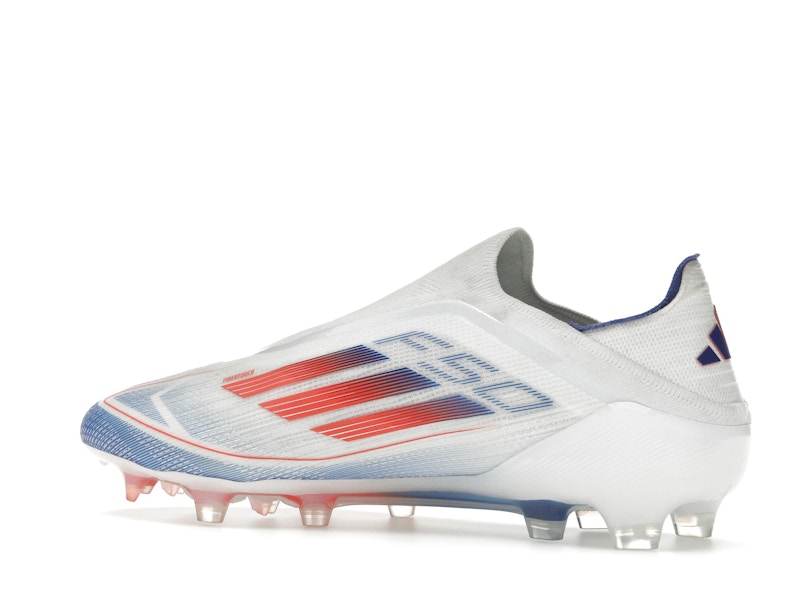 adidas F50 Elite Laceless FG Cloud White Solar Red Lucid Blue