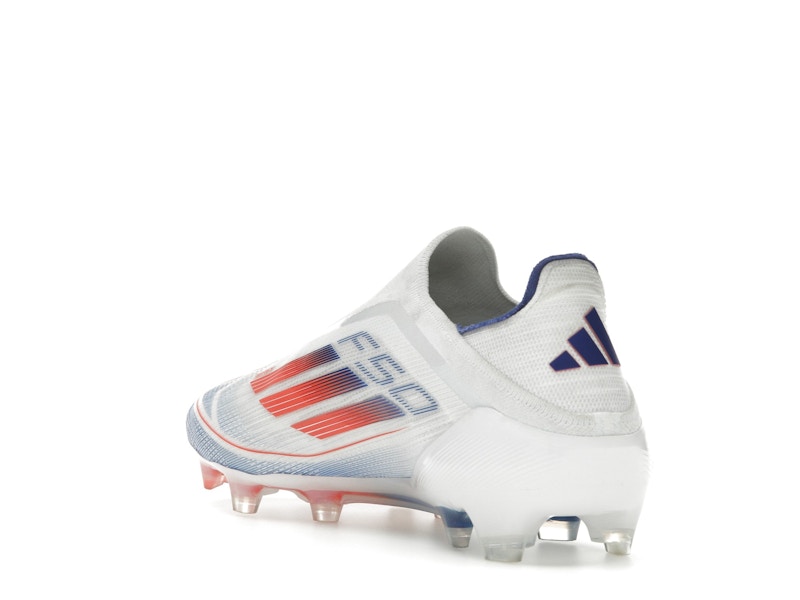 adidas F50 Elite Laceless FG Cloud White Solar Red Lucid Blue