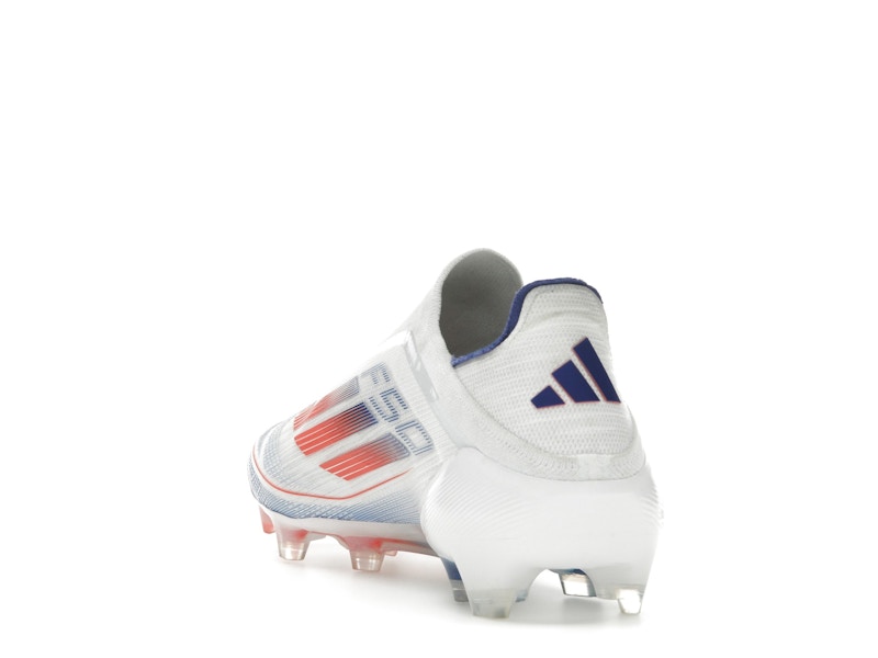 adidas F50 Elite Laceless FG Cloud White Solar Red Lucid Blue
