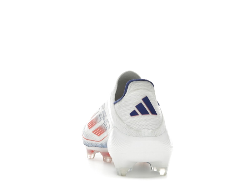 adidas F50 Elite Laceless FG Cloud White Solar Red Lucid Blue