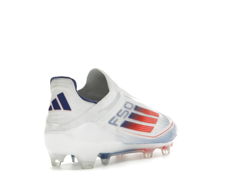 adidas F50 Elite Laceless FG Cloud White Solar Red Lucid Blue