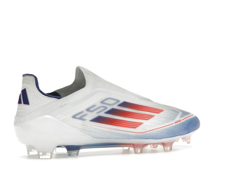 adidas F50 Elite Laceless FG Cloud White Solar Red Lucid Blue