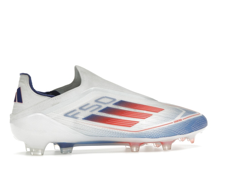 adidas F50 Elite Laceless FG Cloud White Solar Red Lucid Blue