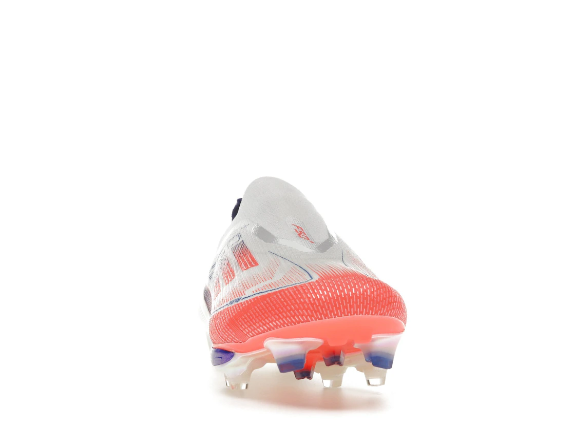 adidas F50+ Elite Laceless FG Cloud White Solar Red