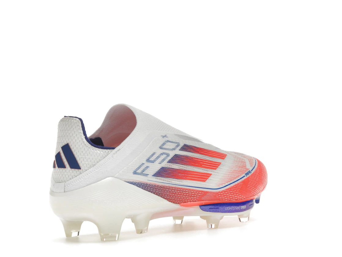 adidas F50+ Elite Laceless FG Cloud White Solar Red