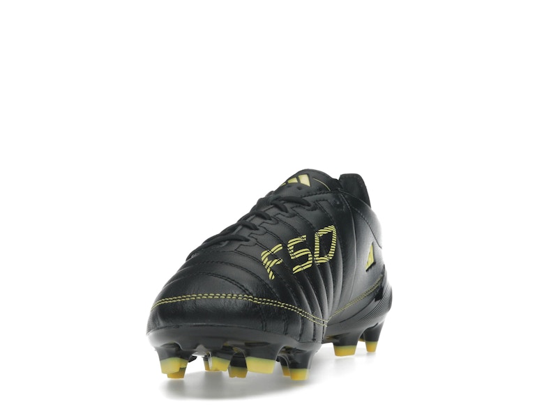 adidas F50 Elite Leather 2010 FG Remake Pack Black Yellow
