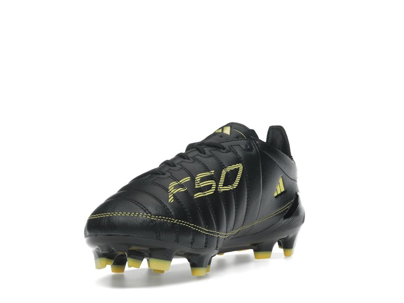 adidas F50 Elite Leather 2010 FG Remake Pack Black Yellow