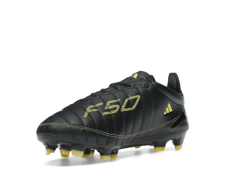 adidas F50 Elite Leather 2010 FG Remake Pack Black Yellow