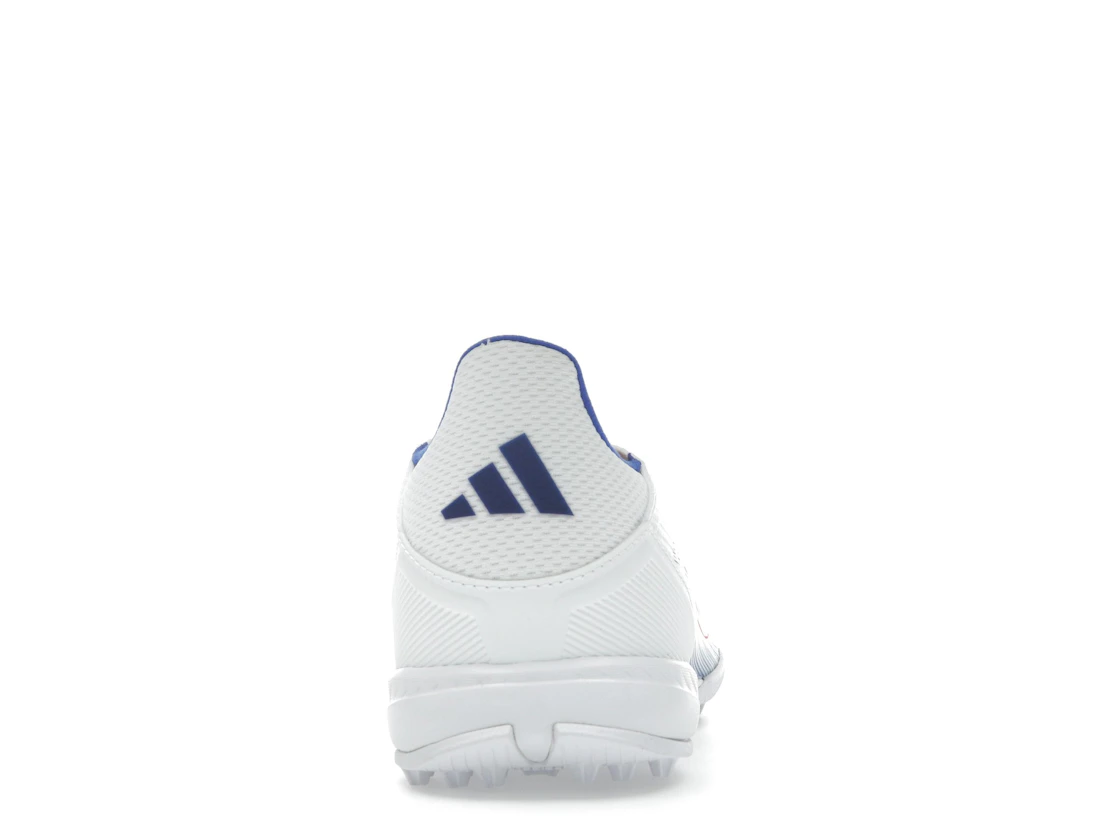 adidas F50 League Laceless Turf Cloud White Solar Red Lucid Blue