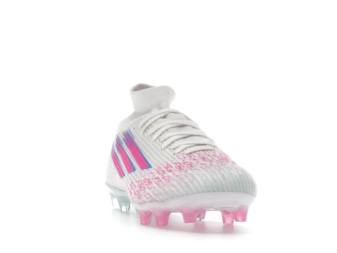 adidas F50 League Mid-Cut FG/AG Sparkfusion White Lucid Pink (Women's)