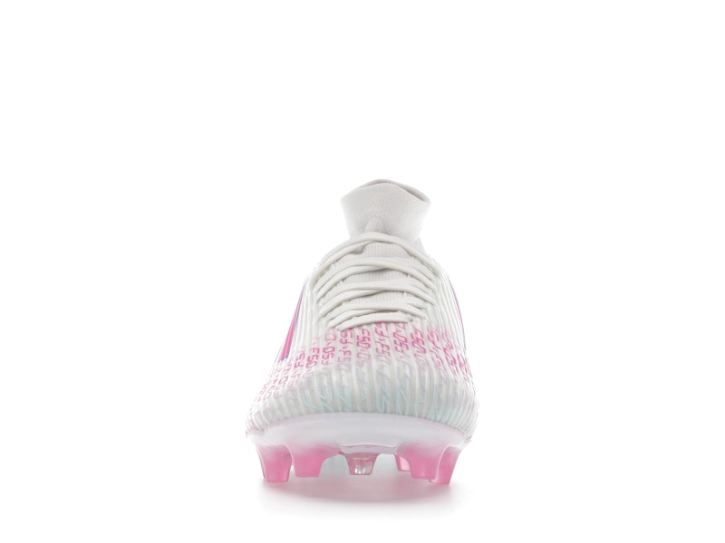 adidas F50 League Mid-Cut FG/AG Sparkfusion White Lucid Pink (Women's)