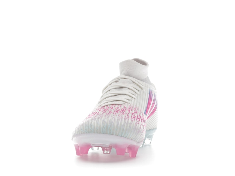 adidas F50 League Mid-Cut FG/AG Sparkfusion White Lucid Pink (Women's)