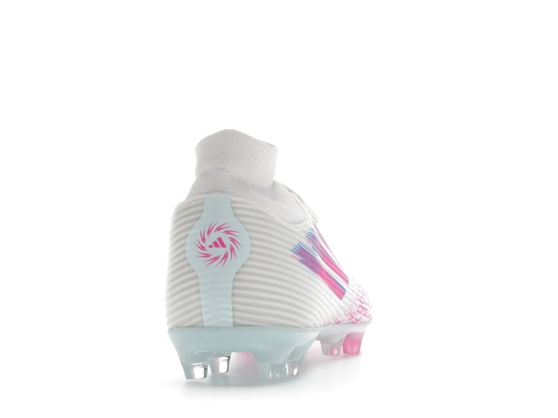 adidas F50 League Mid-Cut FG/AG Sparkfusion White Lucid Pink (Women's)