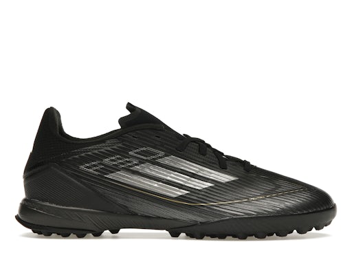 adidas F50 League Núcleo de césped negro hierro metalizado dorado metalizado 0
