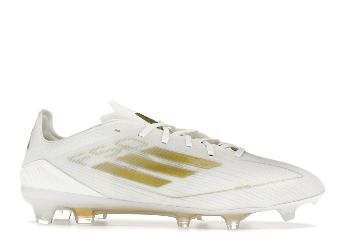 adidas F50 Pro FG Cloud White Gold Metallic